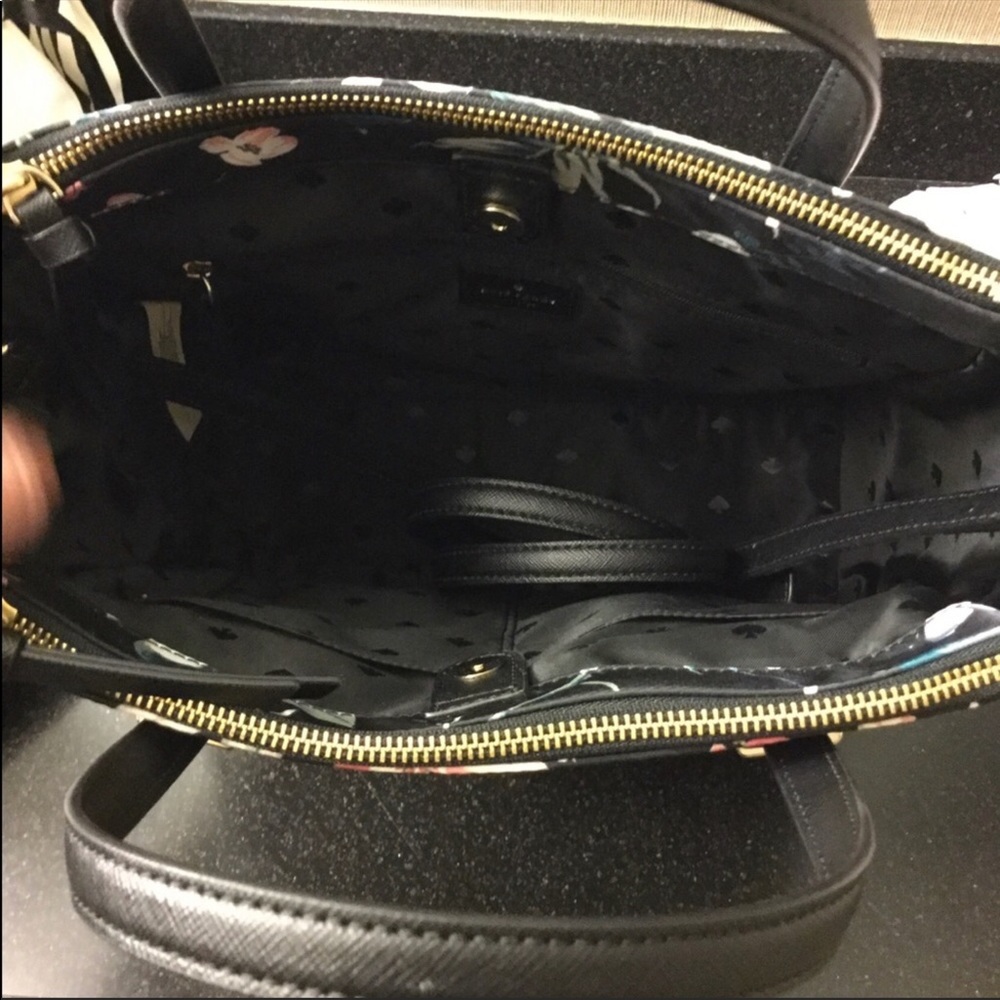 Kate Spade Wilson Road Alyse Botanical Satchel NWT - Picture 4 of 4